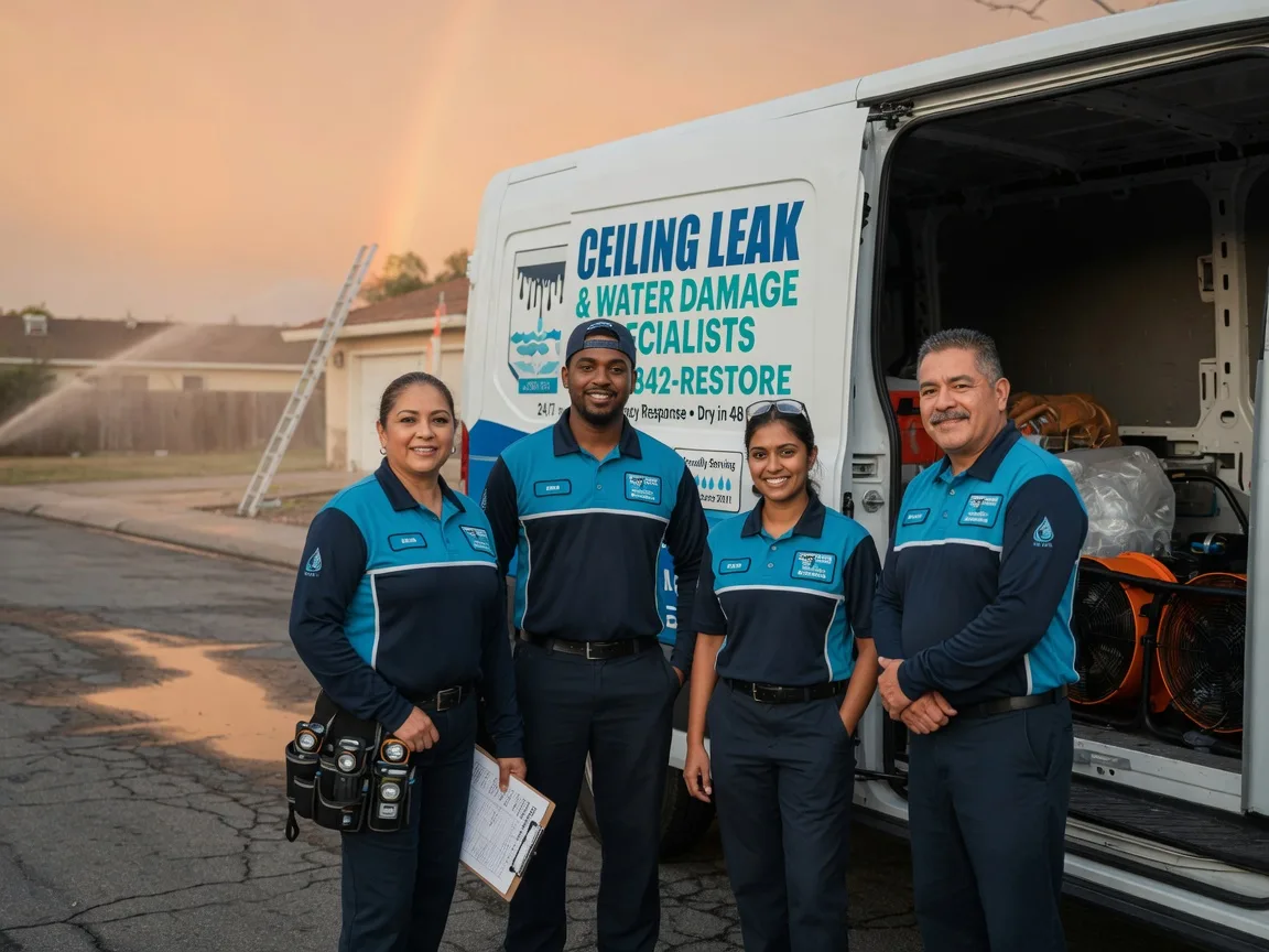 Ceiling Leak Cleanup company in Ipswich, SD