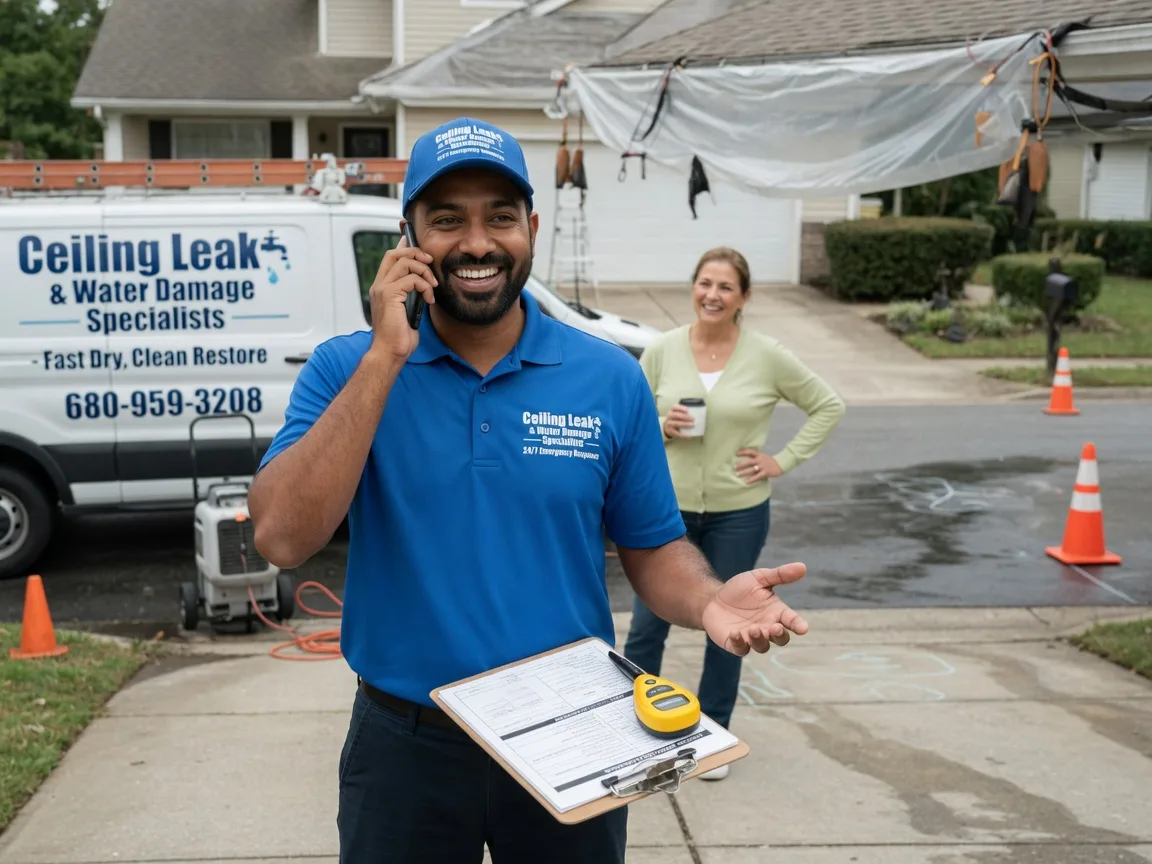 Ceiling Leak Cleanup Ipswich, SD FAQs